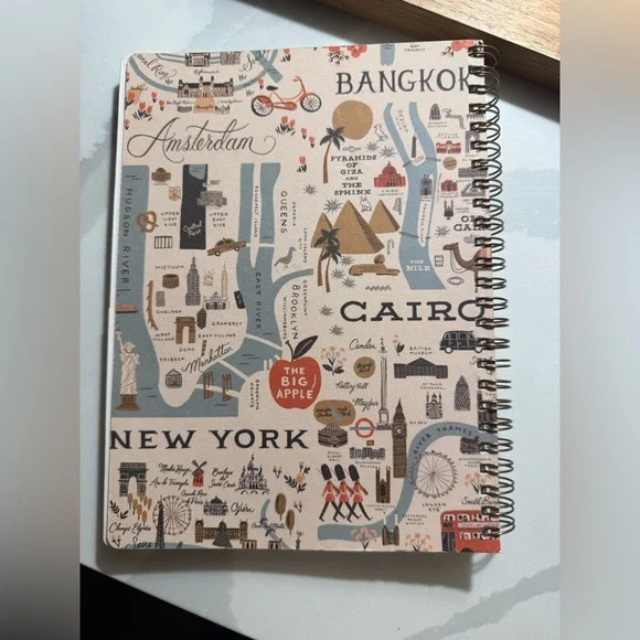 Rifle Paper Co. Travel-Themed Spiral Notebook - Picture 5 of 5